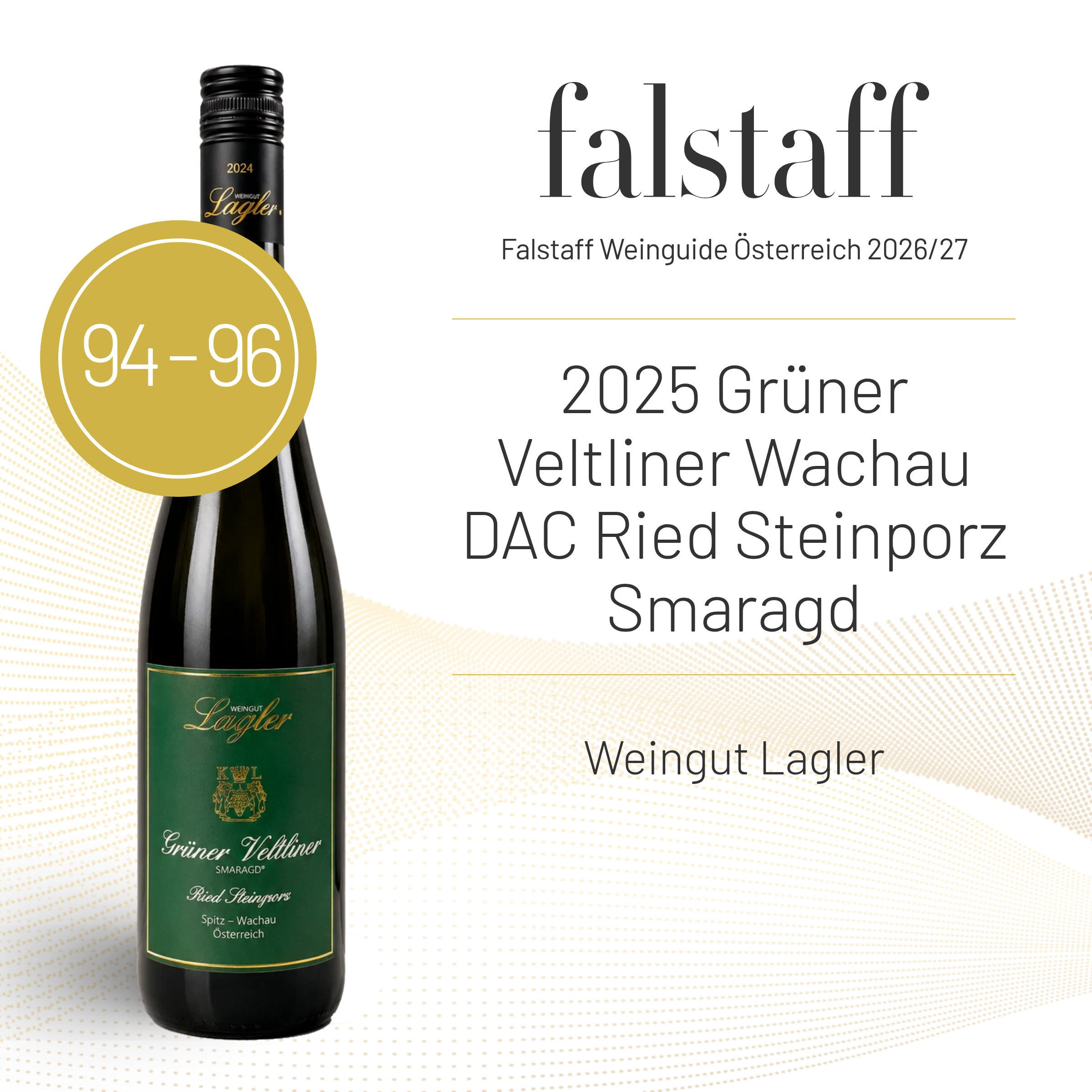 Grüner Veltliner Ried Steinporz Smaragd® 2025